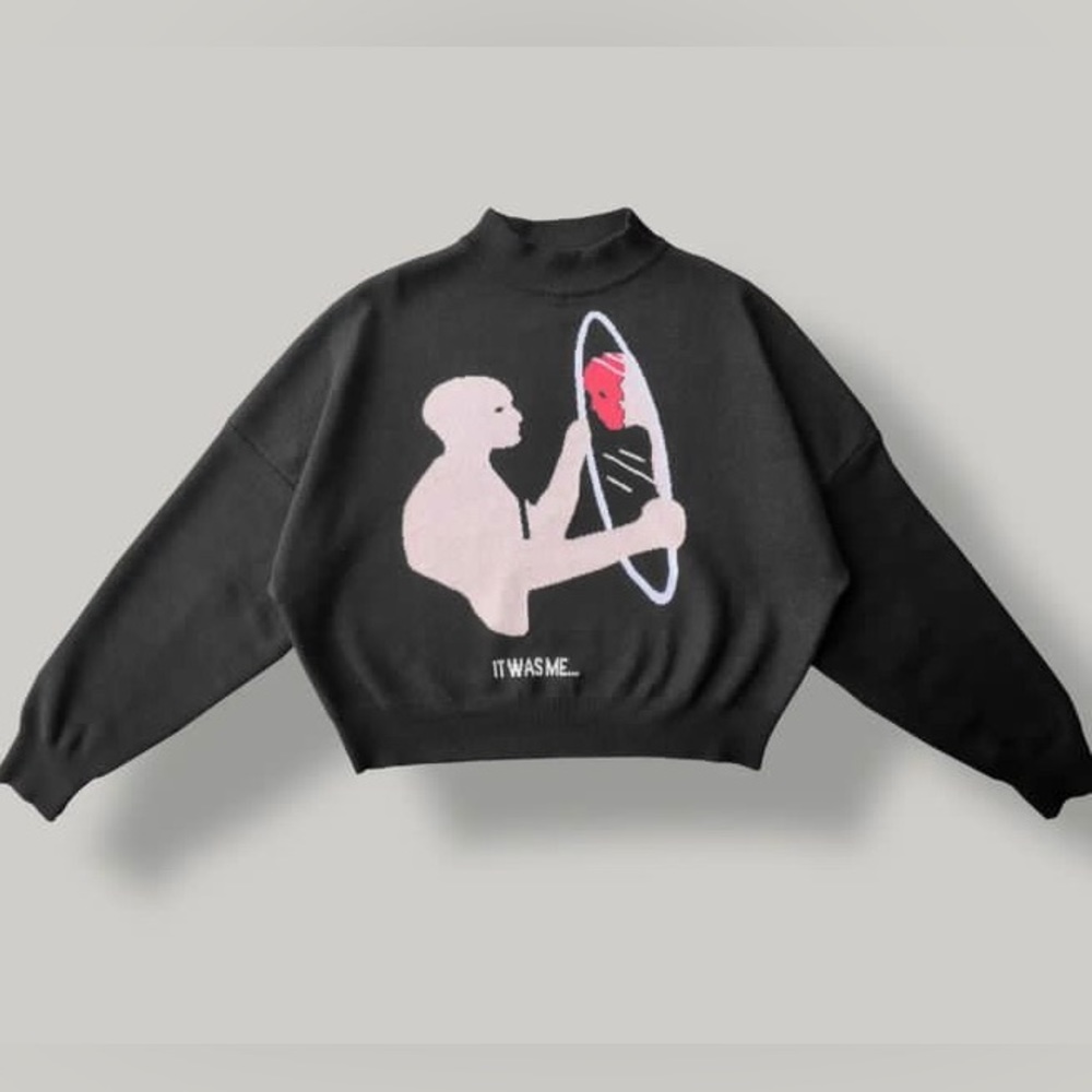 Woven Sweater